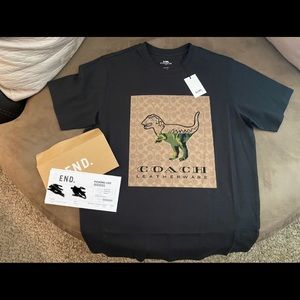 Men’s Coach T Shirt size medium new with tags